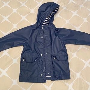 Gap Toddler Raincoat - Navy Blue